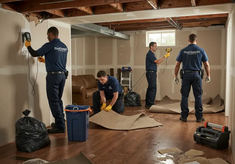Flood DamageMaterial Assessment and Debris Removal process in High Point, NC