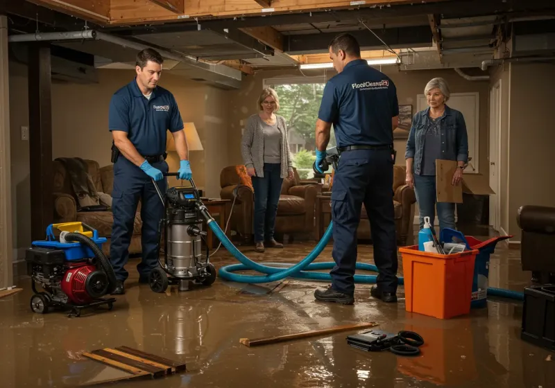 Basement Water Extraction and Removal Techniques process in High Point, NC